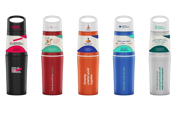 BE O Bottle Alle Farben mit eigenem Ärmel