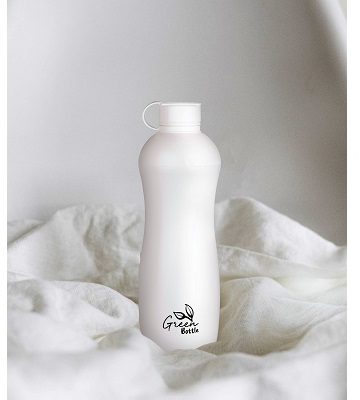 Oasus wit met Green bottle logo